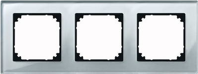 Merten 489360. Produktfarbe: Silber, Markenkompatibilität: Universal, Material: Glas (489360) von Merten
