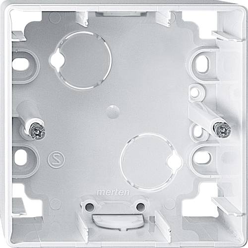 Merten 519119 Abzweigkasten (L x B x H) 42 x 80 x 80mm Polarweiß IP20 1St. von Merten