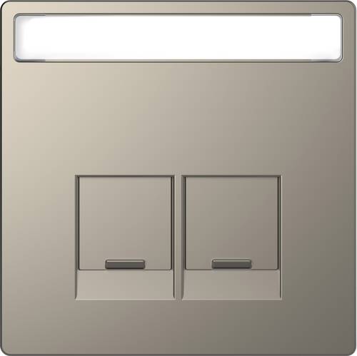 Merten Abdeckung System Design Nickel MEG4574-6050 Merten Abdeckung System Design Nickel MEG4574-6050 von Merten