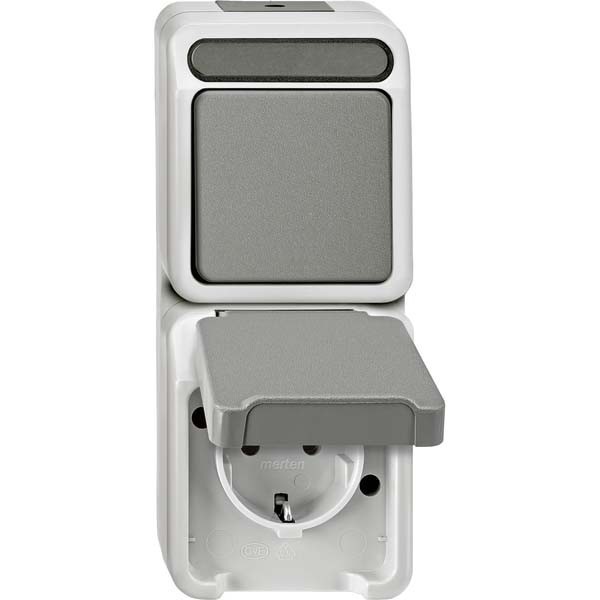 Merten Kombi-SCHUKO-Steckdose lgr MEG3497-8029 Merten Kombi-SCHUKO-Steckdose lgr MEG3497-8029 von Merten