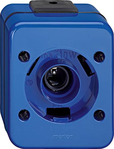 Merten Komplett Lichtsignal Blau 378075 von Merten