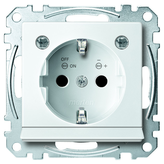 Merten MEG2304-0319 SCH-StDo+BRS+LED TPb pw Sys von Merten