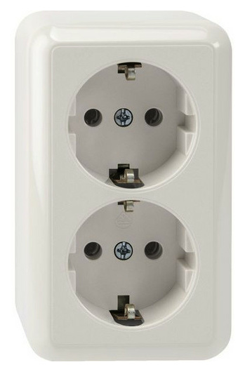 Merten MEG2421-8719 SCHUKO-Doppel-Steckdose AP Merten MEG2421-8719 SCHUKO-Doppel-Steckdose AP von Merten