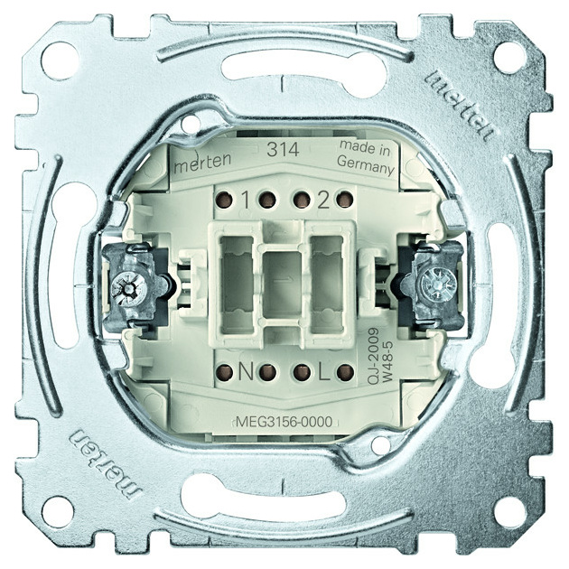Merten MEG3156-0000 Taster-Einsatz, Wechsel 1-p von Merten