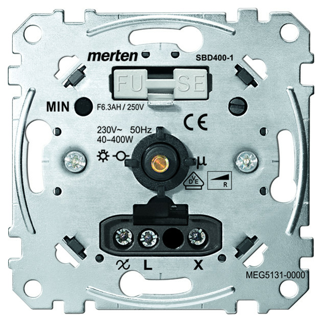 Merten MEG5131-0000 DimEins 1p 400W von Merten