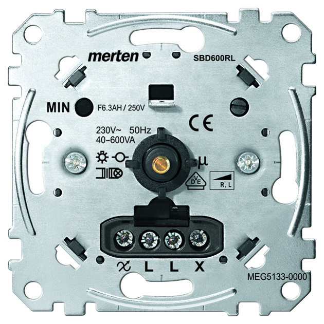 Merten MEG5133-0000 DimEins indukt. Last 600W von Merten