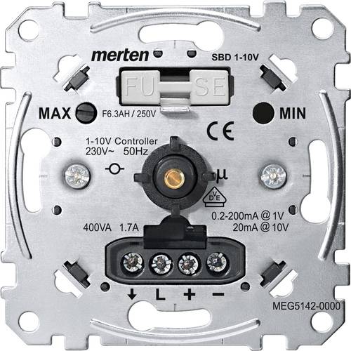 Merten MEG5142-0000 Unterputz Dimmer Geeignet für Leuchtmittel: Leuchtstofflampe Aluminium Merten MEG5142-0000 Unterputz Dimmer Geeignet für Leuchtmittel: Leuchtstofflampe Aluminium von Merten