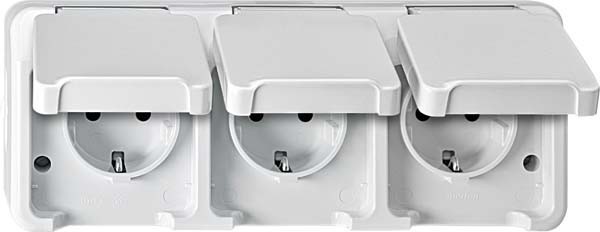 Merten SCHUKO-Dreifach-Steckdose MEG2390-8019 Merten SCHUKO-Dreifach-Steckdose MEG2390-8019 von Merten