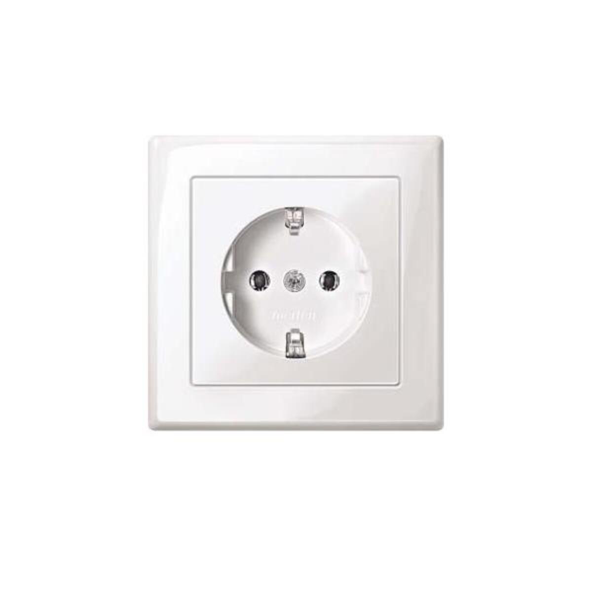 Merten SCHUKO-Steckdose pws/gl MEG2301-1419 Merten SCHUKO-Steckdose pws/gl MEG2301-1419 von Merten