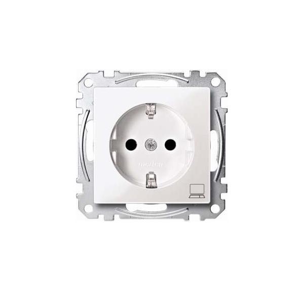 Merten SCHUKO-Steckdose pws/gl MEG2350-0319 Merten SCHUKO-Steckdose pws/gl MEG2350-0319 von Merten