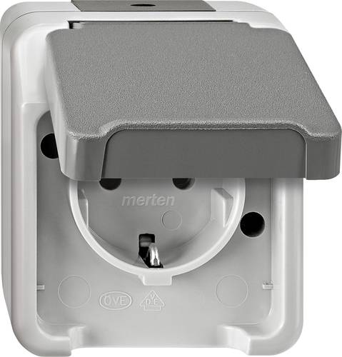 Merten Steckdose AQUASTAR Lichtgrau MEG2400-8029 Merten Steckdose AQUASTAR Lichtgrau MEG2400-8029 von Merten