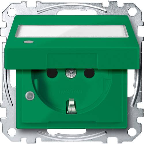 Merten Steckdose System M Grün MEG2313-0304 von Merten