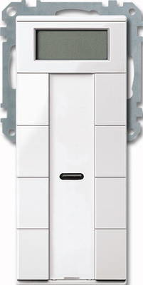 Merten Taster 4fach plus mit Raumtemperaturregler (MEG6214-0319) von Merten