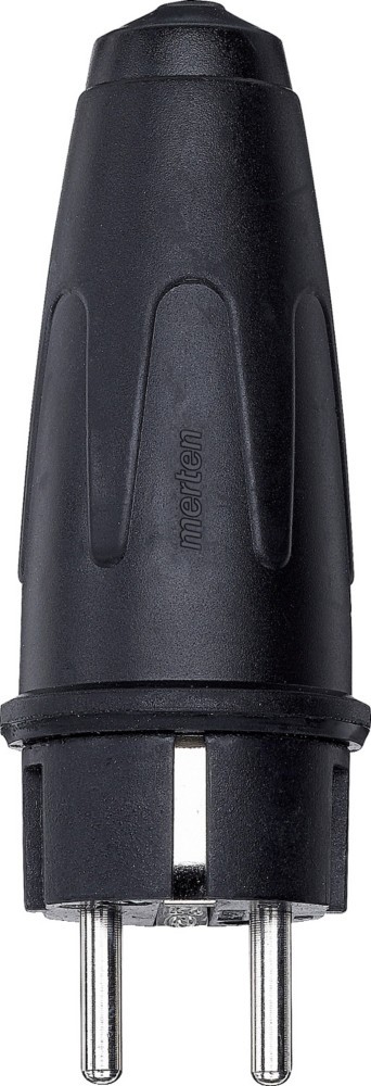 Merten Vollgu.-SCHUKO-Stecker sw 122051 Merten Vollgu.-SCHUKO-Stecker sw 122051 von Merten