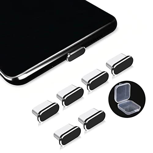 Merwlukt 6 Stück USB C Staubschutz Stöpsel Staubstecker Kompatibel mit iPhone15/15 Pro/15 Pro Max/Redmi/Oneplus/Motorola/Samsung Galaxy/Huawei/Xiaomi usw Schutzkappe für Typ C Handy, Tablet, Kopfhörer Merwlukt 6 Stück USB C Staubschutz Stöpsel Staubstecker Kompatibel mit iPhone15/15 Pro/15 Pro Max/Redmi/Oneplus/Motorola/Samsung Galaxy/Huawei/Xiaomi usw Schutzkappe für Typ C Handy, Tablet, Kopfhörer von Merwlukt