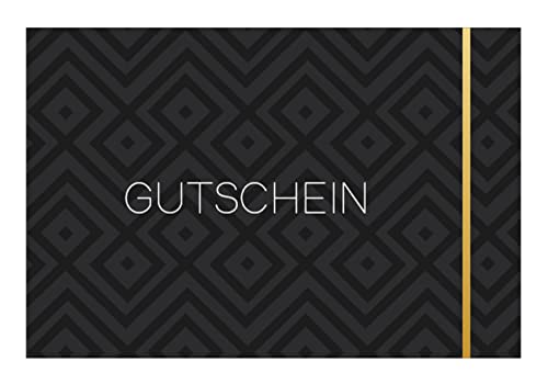 Merz Designkarten 1 Gutscheinkarte Geschenkgutscheine. Gutscheine für Business privat Geburtstag Gutscheinkarten Gutschein mit Kuvert als Geschenk Weihnachten Birthday etc. von Merz Designkarten