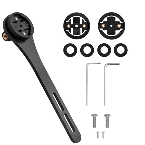 Mesee Integrierte Fahrradcomputer Halterung, Fahrrad Halterung Out Front, Verstellbare Vorbauhalterung, Multi-Mount Lenkerhalterung für Garmin, Bryton, GIT, Halterungen für Actionkameras und Licht Mesee Integrierte Fahrradcomputer Halterung, Fahrrad Halterung Out Front, Verstellbare Vorbauhalterung, Multi-Mount Lenkerhalterung für Garmin, Bryton, GIT, Halterungen für Actionkameras und Licht von Mesee