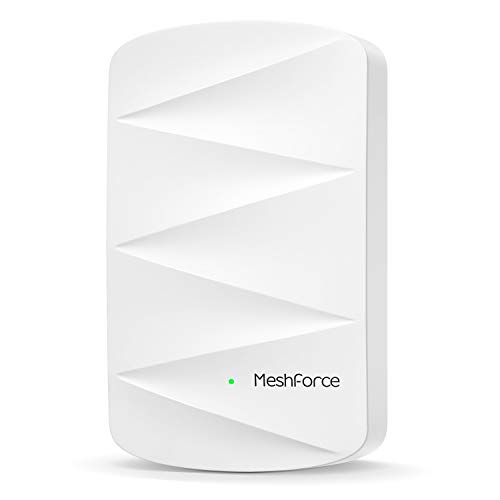Meshforce M3 Dot Wandstecker WLAN Erweiterung, funktioniert nur mit Meshforce Mesh-WLAN Wireless Router – bis zu 100 m² Abdeckung, M3-DOT-DE, 1 Dot von Meshforce