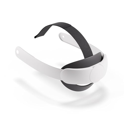 Elite-Riemen für Meta Quest – mit Meta Quest 3/3S kompatibel – Premium-Komfort und erstklassige Gewichtsverteilung – anpassbare, ergonomische Passform – reduziert den Druck für längeren Tragekomfort von Meta