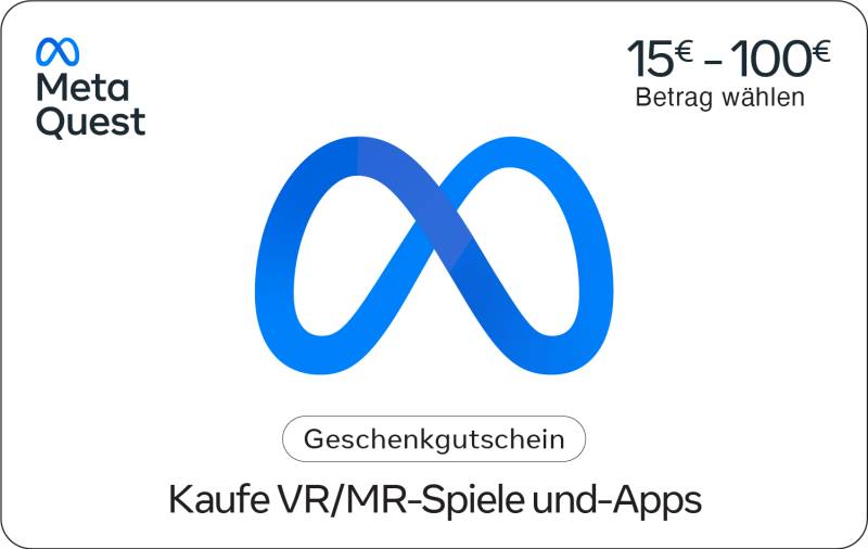 Variabler Meta Quest Geschenkkarte von Meta Quest