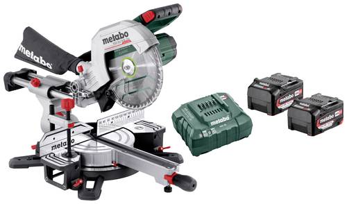 Metabo 614254650 Akku-Kappsäge inkl. 2. Akku, inkl. Ladegerät 254mm 30mm von Metabo