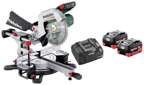Metabo 614254810 Akku-Kappsäge inkl. 2. Akku, inkl. Ladegerät 254mm 30mm von Metabo