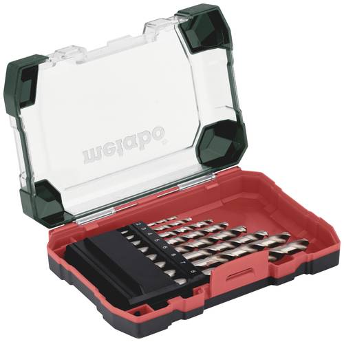 Metabo 626695000 HSS-G Metall-Spiralbohrer-Set 8teilig DIN 338 1 Set von Metabo