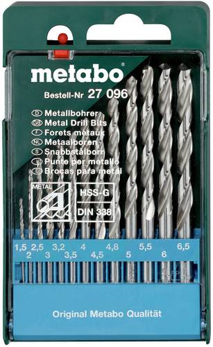 Metabo 627096000 Metall-Spiralbohrer-Set 13teilig 1St. von Metabo