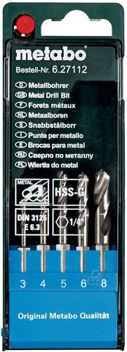Metabo 627112000 Metall-Spiralbohrer-Set 5teilig 1St. von Metabo