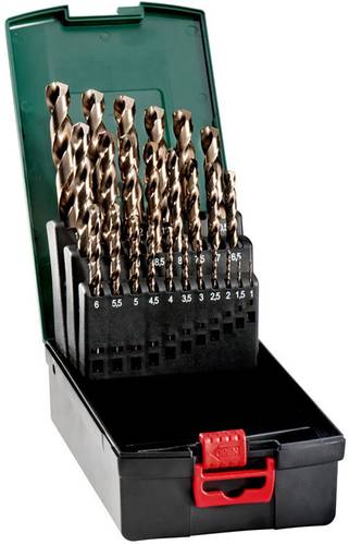 Metabo 627122000 Metall-Spiralbohrer-Set 25teilig 1St. Metabo 627122000 Metall-Spiralbohrer-Set 25teilig 1St. von Metabo