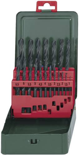 Metabo 627151000 HSS Metall-Spiralbohrer-Set 19teilig rollgewalzt DIN 338 Zylinderschaft 1 Set von Metabo