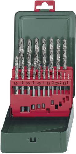 Metabo 627153000 HSS Metall-Spiralbohrer-Set 19teilig geschliffen DIN 338 Zylinderschaft 1 Set von Metabo