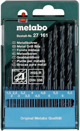 Metabo 627161000 Metall-Spiralbohrer-Set 13teilig 13St. von Metabo