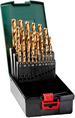 Metabo 627191000 Metall-Spiralbohrer-Set 25teilig 1St. Metabo 627191000 Metall-Spiralbohrer-Set 25teilig 1St. von Metabo