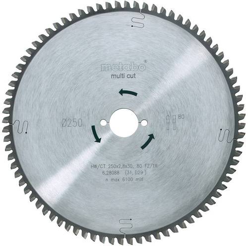 Metabo 628088000 Kreissägeblatt 250mm 1St. Metabo 628088000 Kreissägeblatt 250mm 1St. von Metabo