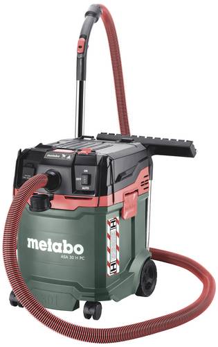 Metabo ASA 30 H PC 602088000 Nass-/Trockensauger 1er Set 1200W 30l Staubklasse H zertifiziert, antis von Metabo