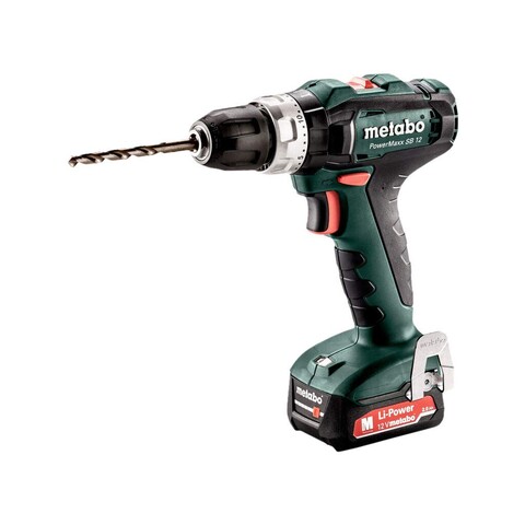 Metabo Akku-Schlagbohrschraube R Powermaxx Sb 12 Metabox 118 von Metabo