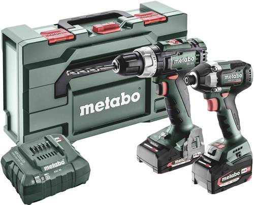 Metabo BSL+SSD200LTBL 685194000 Akku-Bohrschrauber, Akku-Schlagschrauber 18V 4Ah Li-Ion inkl. Akku, Metabo BSL+SSD200LTBL 685194000 Akku-Bohrschrauber, Akku-Schlagschrauber 18V 4Ah Li-Ion inkl. Akku, von Metabo