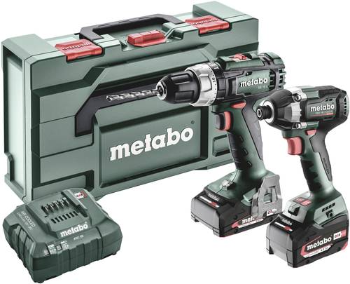 Metabo BSLBL+SSD200LTBL -Akku-Schlagbohrschrauber, Akku-Schlagschrauber inkl. Akku, inkl. Ladegerät von Metabo