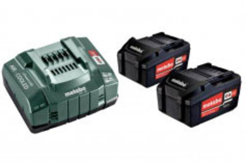 Metabo Basic-Set 2 x 5.2Ah 685051000 Werkzeug-Akku und Ladegerät 18V 5.2Ah Li-Ion Metabo Basic-Set 2 x 5.2Ah 685051000 Werkzeug-Akku und Ladegerät 18V 5.2Ah Li-Ion von Metabo