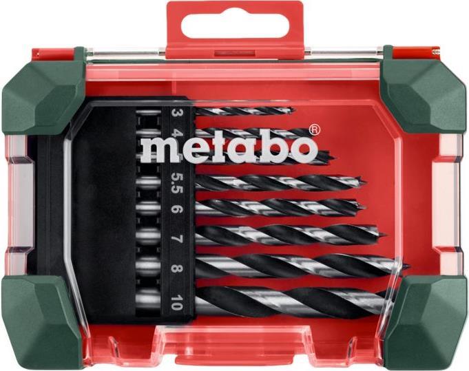 Metabo - Bohrersatz - für Spanplatte, Sperrholz, Weichholz, Hartholz - 8 Stücke Metabo - Bohrersatz - für Spanplatte, Sperrholz, Weichholz, Hartholz - 8 Stücke von Metabo