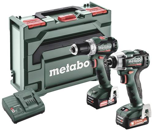 Metabo Combo Set 2.7.3 12V BL 685228000 Akku-Bohrschrauber, Akku-Schlagschrauber 12V 2Ah Li-Ion Metabo Combo Set 2.7.3 12V BL 685228000 Akku-Bohrschrauber, Akku-Schlagschrauber 12V 2Ah Li-Ion von Metabo