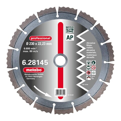Metabo Diamant-Trennscheibe, 1 15 X 2,15 X 22,23 Mm, Professi von Metabo