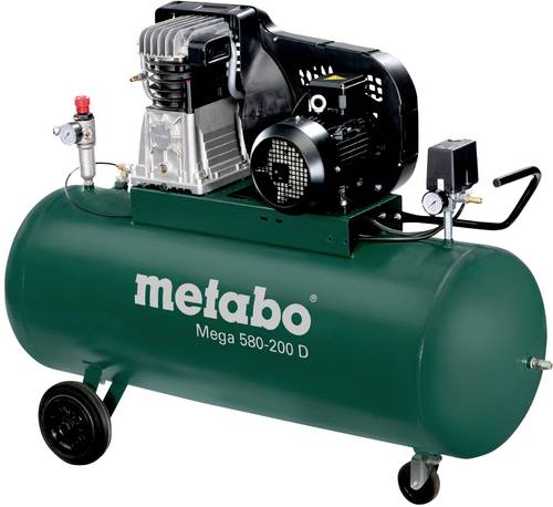 Metabo Druckluft-Kompressor Mega 580-200 D 200l von Metabo