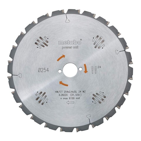 Metabo Hw/Ct Kreissã¤Geblatt 230 X 30 Mm (6.28010.00) von Metabo