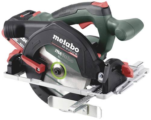 Metabo KS 18 LTX 57 BL Akku-Handkreissäge Schnitttiefe max. (90°) 57mm inkl. 2. Akku, inkl. Ladege von Metabo