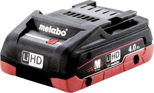 Metabo LiHD Akkupack 18V - 4,0Ah  AIR COOLED  625367000 Werkzeug-Akku 18V 4Ah LiHD von Metabo