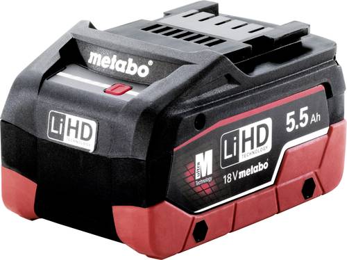 Metabo LiHD Akkupack 18V - 5,5Ah  AIR COOLED  625368000 Werkzeug-Akku 18V 5.5Ah LiHD von Metabo