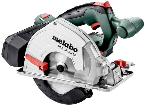 Metabo MKS 18 LTX 58 Akku-Handkreissäge Schnitttiefe max. (90°) 58mm 18V von Metabo