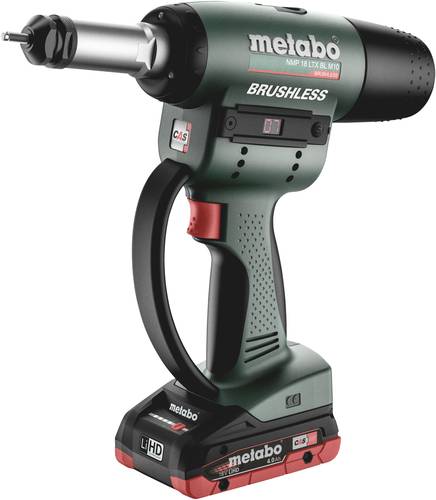 Metabo NMP 18 LTX BL M10 601788800 Akku-Nietmutternpistole 18V 4Ah Li-Ion von Metabo